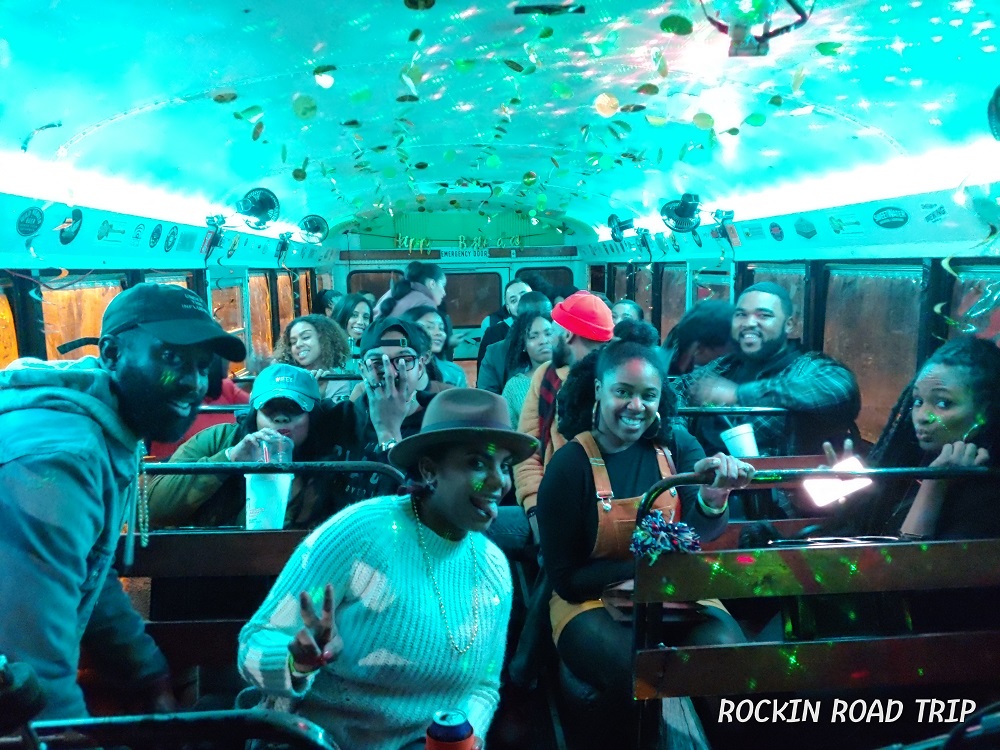 Birthday Party Bus Rental in Decatur, GA Hosted by The Rockin Road Trip