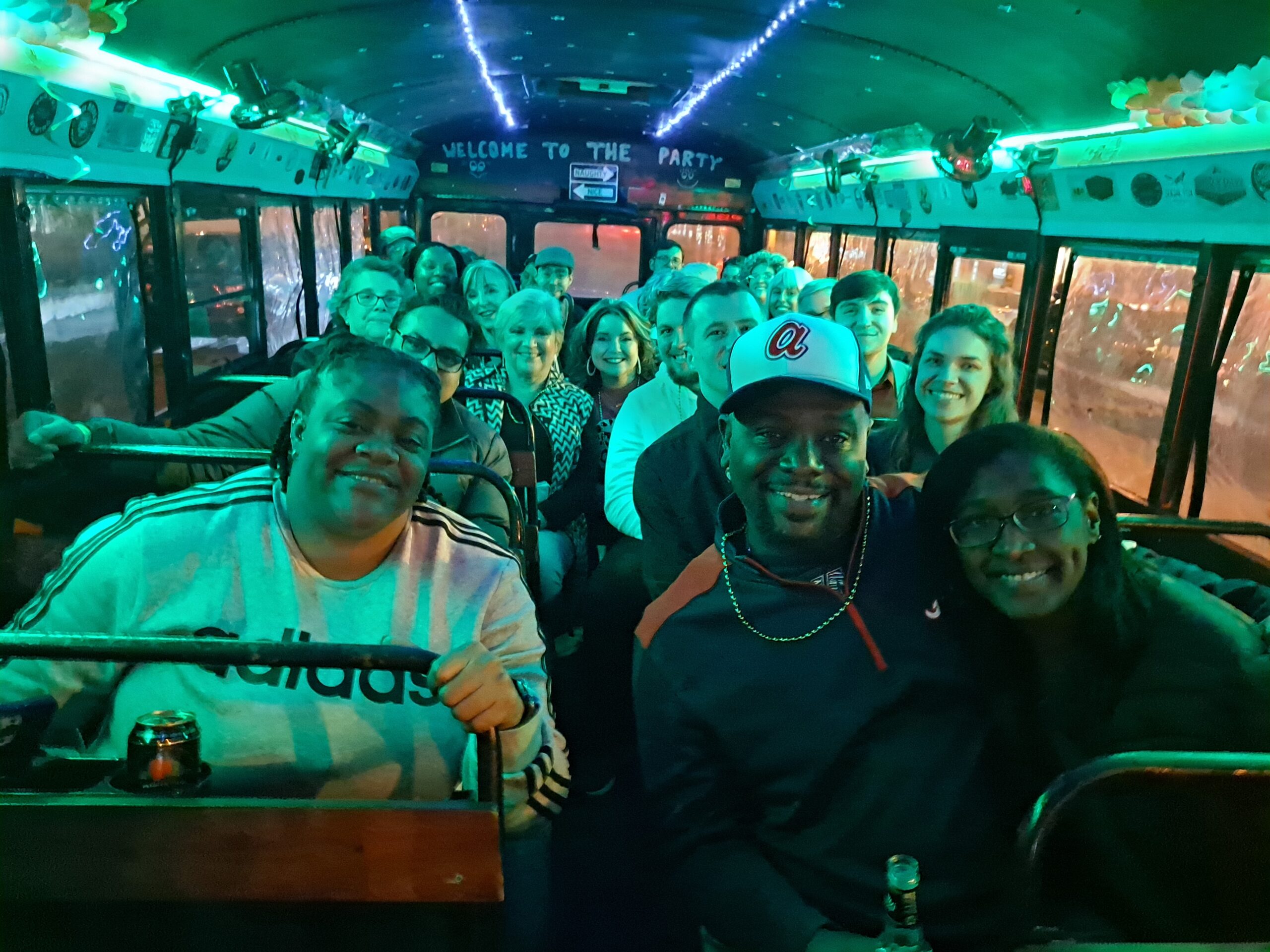 Party Bus Rental in Alpharetta, GA Hosted by The Rockin Road Trip